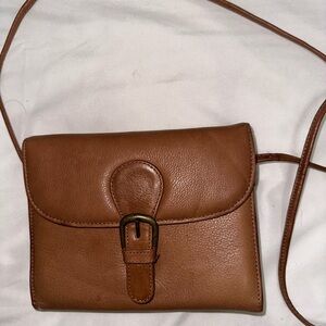 Boulder Ridge Leather Crossbody Bag